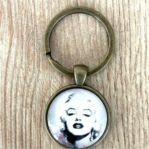 Marilyn Monroe Keychain, Handmade, NWT